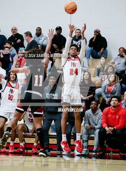 Thumbnail 2 in Harvard-Westlake vs Centennial (CIF SS Open Division Pool A Playoffs) photogallery.