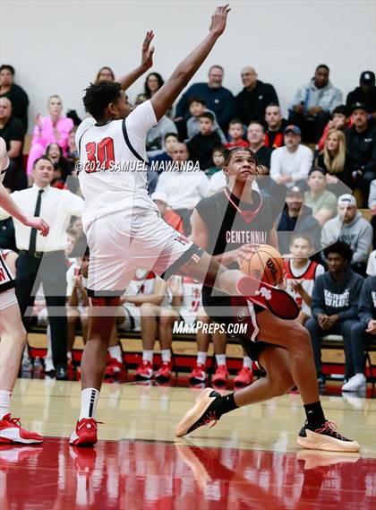 Thumbnail 3 in Harvard-Westlake vs Centennial (CIF SS Open Division Pool A Playoffs) photogallery.