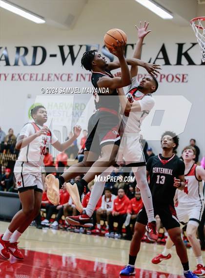 Thumbnail 3 in Harvard-Westlake vs Centennial (CIF SS Open Division Pool A Playoffs) photogallery.