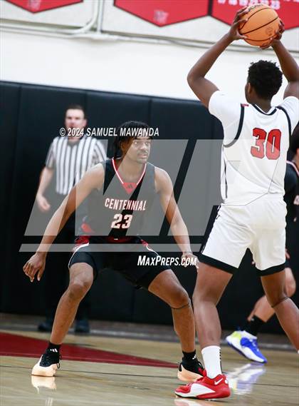 Thumbnail 1 in Harvard-Westlake vs Centennial (CIF SS Open Division Pool A Playoffs) photogallery.
