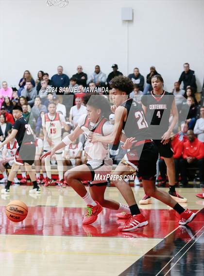 Thumbnail 1 in Harvard-Westlake vs Centennial (CIF SS Open Division Pool A Playoffs) photogallery.