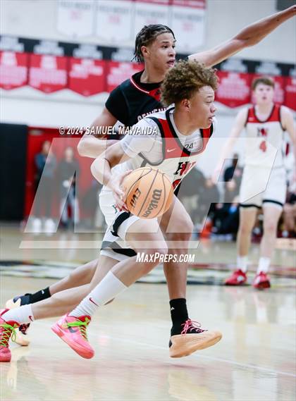 Thumbnail 3 in Harvard-Westlake vs Centennial (CIF SS Open Division Pool A Playoffs) photogallery.