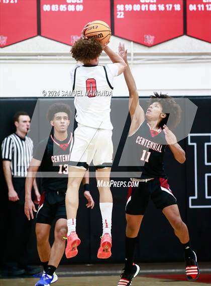 Thumbnail 3 in Harvard-Westlake vs Centennial (CIF SS Open Division Pool A Playoffs) photogallery.