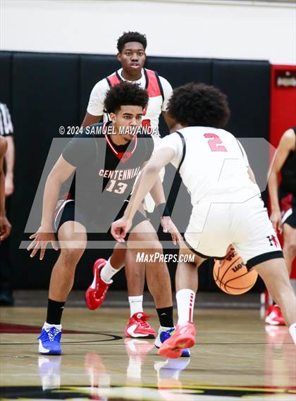 Thumbnail 1 in Harvard-Westlake vs Centennial (CIF SS Open Division Pool A Playoffs) photogallery.