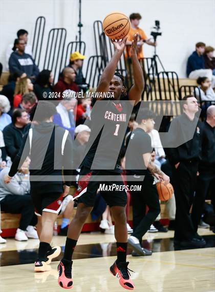 Thumbnail 2 in Harvard-Westlake vs Centennial (CIF SS Open Division Pool A Playoffs) photogallery.