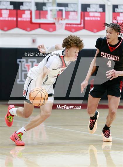 Thumbnail 3 in Harvard-Westlake vs Centennial (CIF SS Open Division Pool A Playoffs) photogallery.