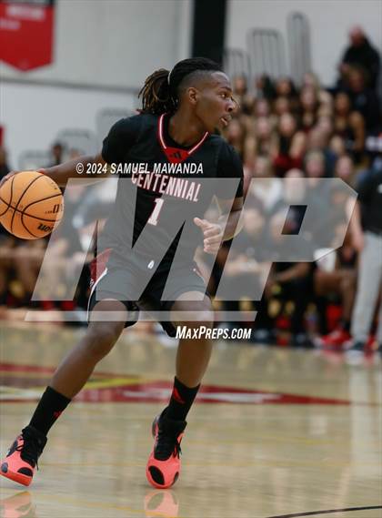 Thumbnail 1 in Harvard-Westlake vs Centennial (CIF SS Open Division Pool A Playoffs) photogallery.