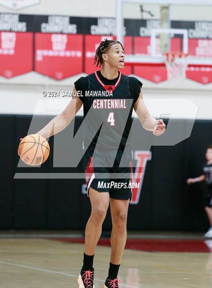 Thumbnail 2 in Harvard-Westlake vs Centennial (CIF SS Open Division Pool A Playoffs) photogallery.
