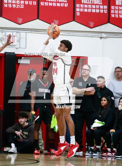Thumbnail 3 in Harvard-Westlake vs Centennial (CIF SS Open Division Pool A Playoffs) photogallery.