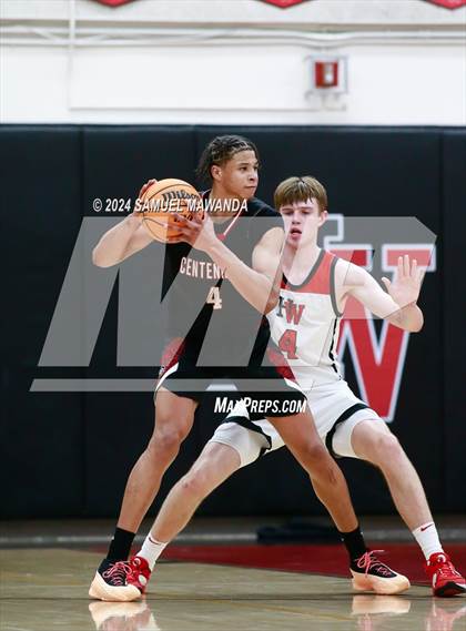 Thumbnail 2 in Harvard-Westlake vs Centennial (CIF SS Open Division Pool A Playoffs) photogallery.