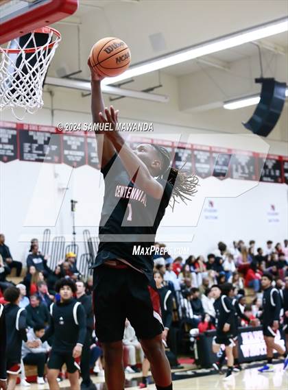 Thumbnail 3 in Harvard-Westlake vs Centennial (CIF SS Open Division Pool A Playoffs) photogallery.