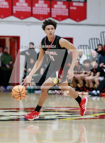 Thumbnail 1 in Harvard-Westlake vs Centennial (CIF SS Open Division Pool A Playoffs) photogallery.