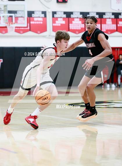 Thumbnail 2 in Harvard-Westlake vs Centennial (CIF SS Open Division Pool A Playoffs) photogallery.