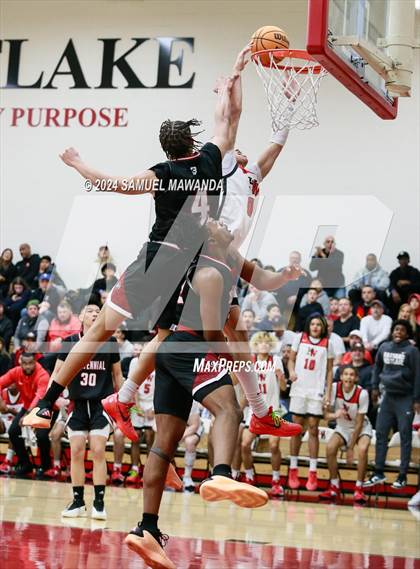 Thumbnail 3 in Harvard-Westlake vs Centennial (CIF SS Open Division Pool A Playoffs) photogallery.