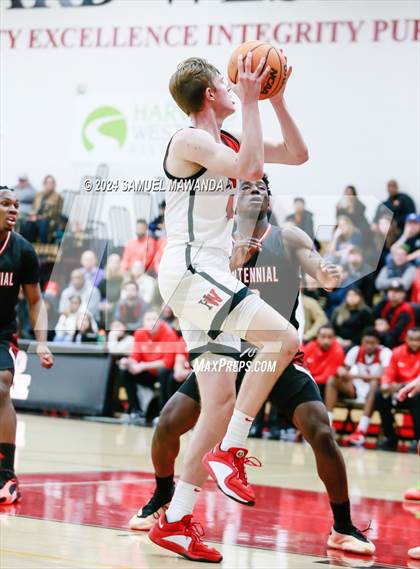 Thumbnail 3 in Harvard-Westlake vs Centennial (CIF SS Open Division Pool A Playoffs) photogallery.