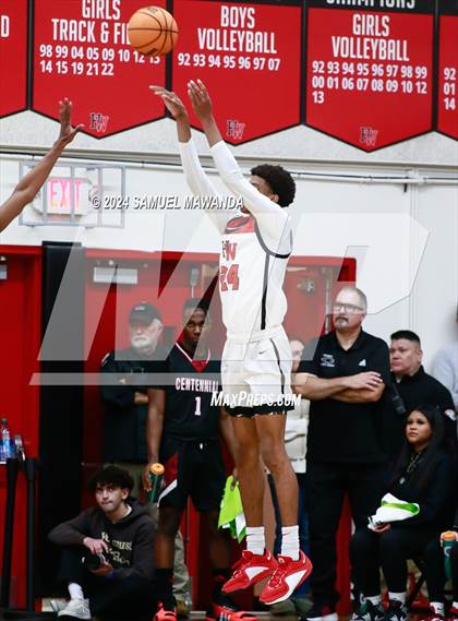 Thumbnail 1 in Harvard-Westlake vs Centennial (CIF SS Open Division Pool A Playoffs) photogallery.