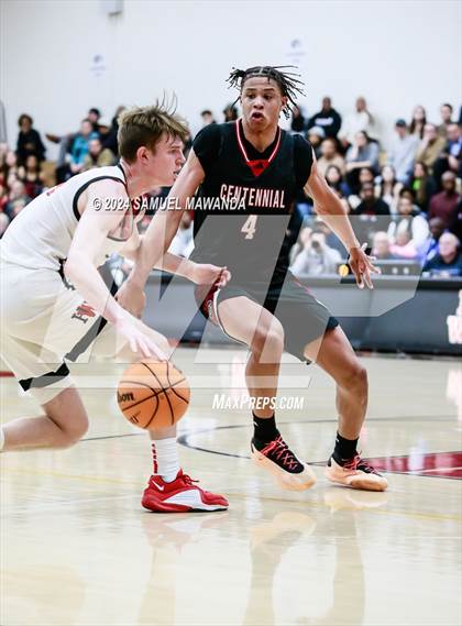 Thumbnail 2 in Harvard-Westlake vs Centennial (CIF SS Open Division Pool A Playoffs) photogallery.