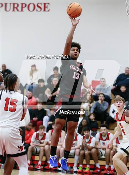 Thumbnail 1 in Harvard-Westlake vs Centennial (CIF SS Open Division Pool A Playoffs) photogallery.