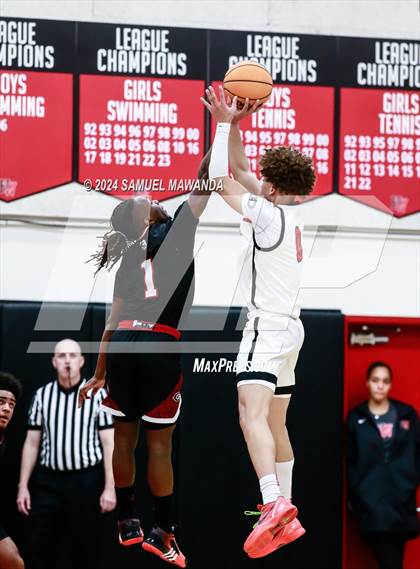 Thumbnail 2 in Harvard-Westlake vs Centennial (CIF SS Open Division Pool A Playoffs) photogallery.