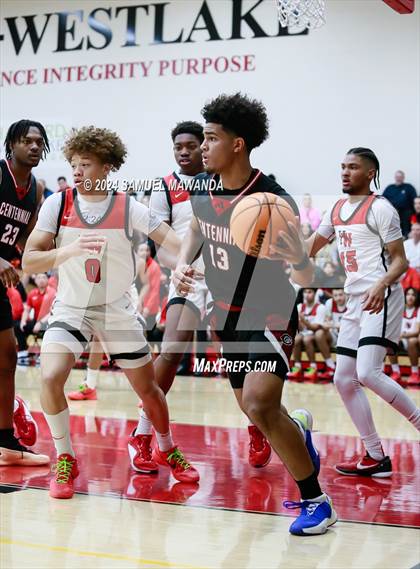 Thumbnail 1 in Harvard-Westlake vs Centennial (CIF SS Open Division Pool A Playoffs) photogallery.