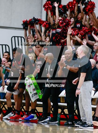 Thumbnail 2 in Harvard-Westlake vs Centennial (CIF SS Open Division Pool A Playoffs) photogallery.