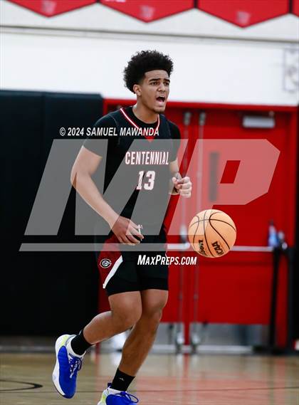 Thumbnail 3 in Harvard-Westlake vs Centennial (CIF SS Open Division Pool A Playoffs) photogallery.