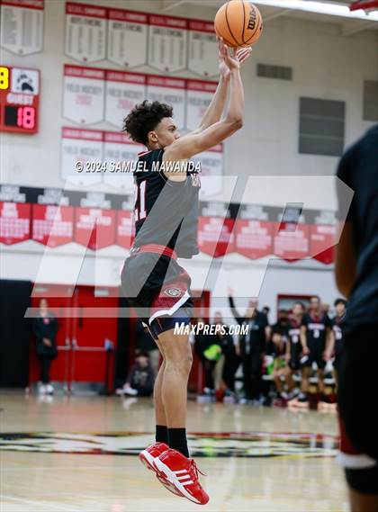 Thumbnail 2 in Harvard-Westlake vs Centennial (CIF SS Open Division Pool A Playoffs) photogallery.