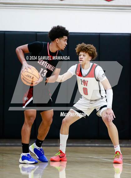 Thumbnail 3 in Harvard-Westlake vs Centennial (CIF SS Open Division Pool A Playoffs) photogallery.