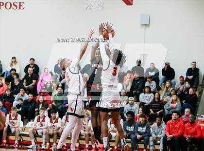 Thumbnail 2 in Harvard-Westlake vs Centennial (CIF SS Open Division Pool A Playoffs) photogallery.