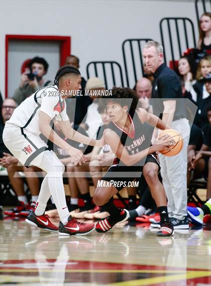 Thumbnail 3 in Harvard-Westlake vs Centennial (CIF SS Open Division Pool A Playoffs) photogallery.