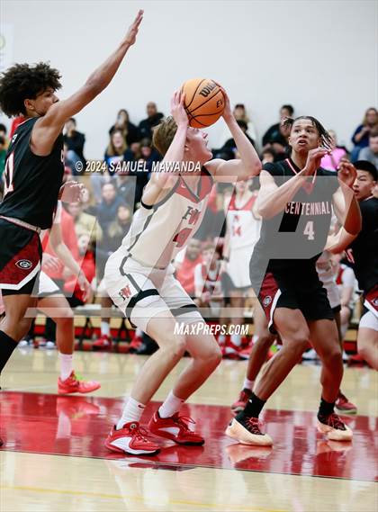Thumbnail 1 in Harvard-Westlake vs Centennial (CIF SS Open Division Pool A Playoffs) photogallery.