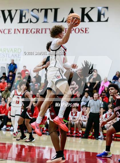 Thumbnail 1 in Harvard-Westlake vs Centennial (CIF SS Open Division Pool A Playoffs) photogallery.