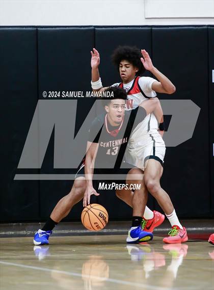 Thumbnail 1 in Harvard-Westlake vs Centennial (CIF SS Open Division Pool A Playoffs) photogallery.