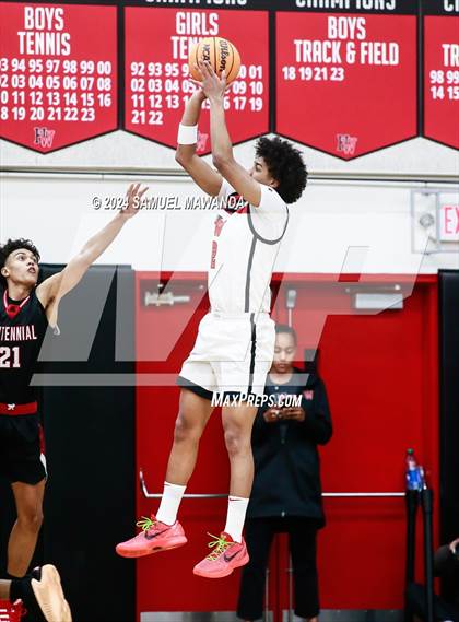 Thumbnail 2 in Harvard-Westlake vs Centennial (CIF SS Open Division Pool A Playoffs) photogallery.