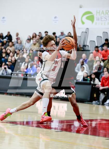 Thumbnail 1 in Harvard-Westlake vs Centennial (CIF SS Open Division Pool A Playoffs) photogallery.