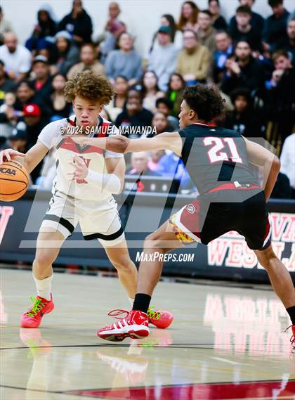 Thumbnail 2 in Harvard-Westlake vs Centennial (CIF SS Open Division Pool A Playoffs) photogallery.