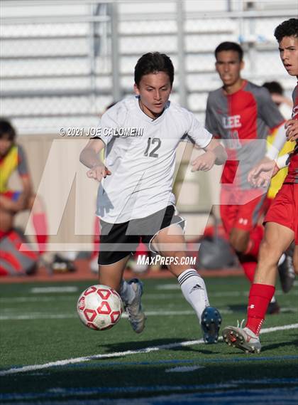 Thumbnail 1 in Lee [Robert E.] vs Steele (UIL Class 6A Bi-District) photogallery.