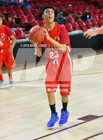 Thumbnail 2 in Unified: Hopi vs. Page - Native American Basketball Classic  photogallery.