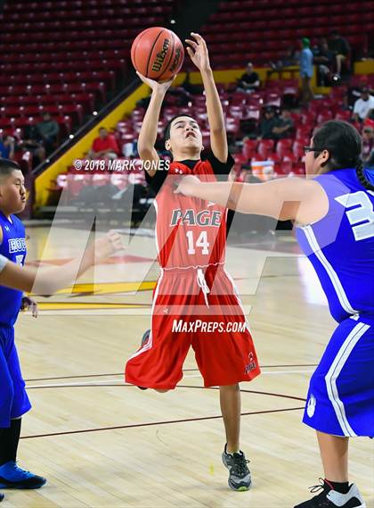 Thumbnail 1 in Unified: Hopi vs. Page - Native American Basketball Classic  photogallery.