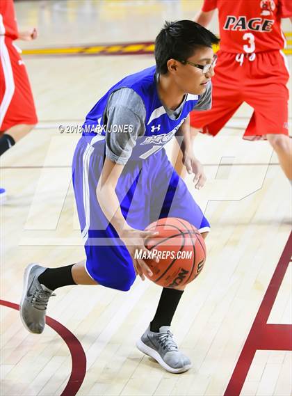 Thumbnail 3 in Unified: Hopi vs. Page - Native American Basketball Classic  photogallery.