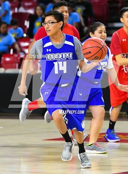 Thumbnail 2 in Unified: Hopi vs. Page - Native American Basketball Classic  photogallery.