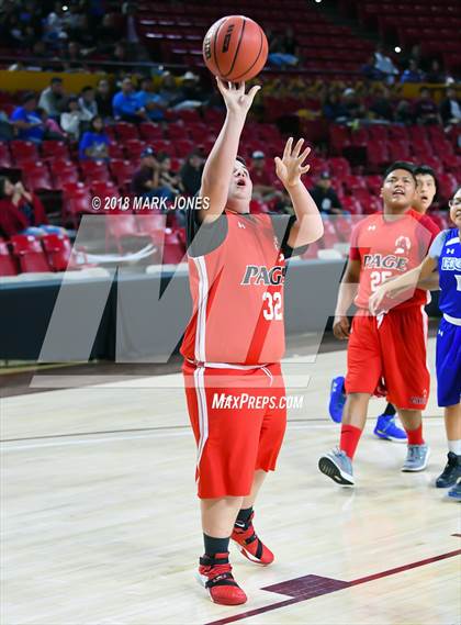 Thumbnail 2 in Unified: Hopi vs. Page - Native American Basketball Classic  photogallery.