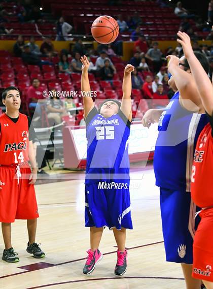 Thumbnail 1 in Unified: Hopi vs. Page - Native American Basketball Classic  photogallery.