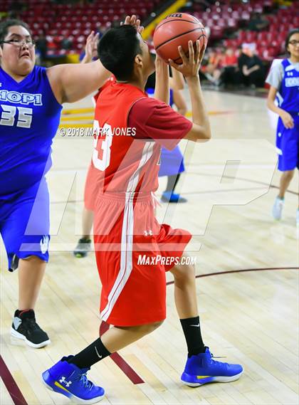 Thumbnail 2 in Unified: Hopi vs. Page - Native American Basketball Classic  photogallery.