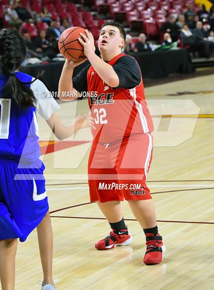 Thumbnail 3 in Unified: Hopi vs. Page - Native American Basketball Classic  photogallery.
