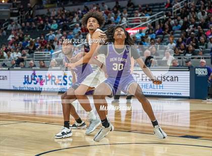 Thumbnail 2 in Fishers vs. Ben Davis (IHSAA 4A Final) editorial use only photogallery.