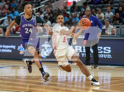 Thumbnail 2 in Fishers vs. Ben Davis (IHSAA 4A Final) editorial use only photogallery.