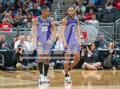 Thumbnail 3 in Fishers vs. Ben Davis (IHSAA 4A Final) editorial use only photogallery.