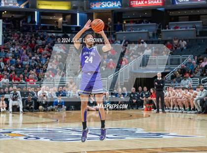 Thumbnail 2 in Fishers vs. Ben Davis (IHSAA 4A Final) editorial use only photogallery.