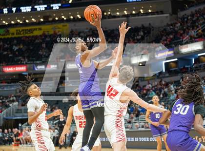 Thumbnail 1 in Fishers vs. Ben Davis (IHSAA 4A Final) editorial use only photogallery.